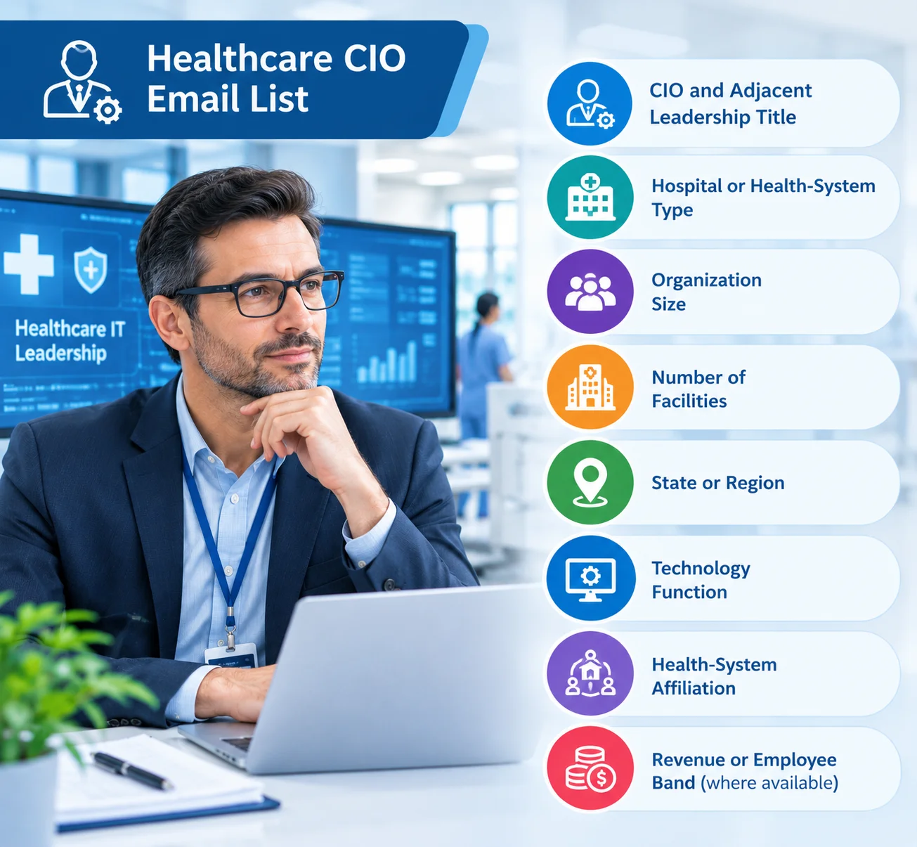 Healthcare CIO Email List